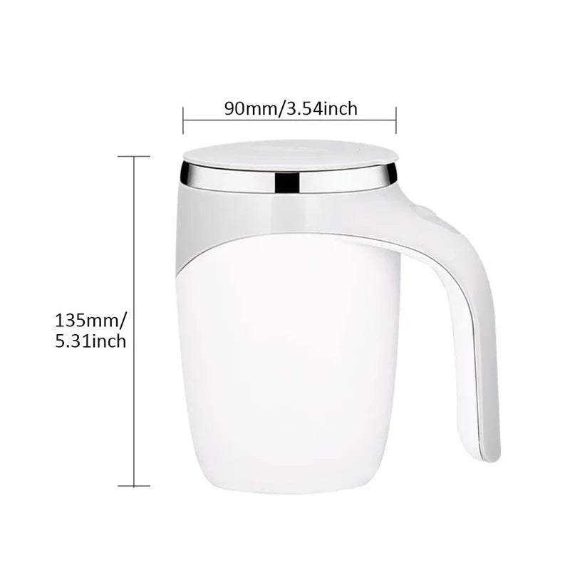 Rechargeable Magnetic Self-Stirring Coffee Mug
