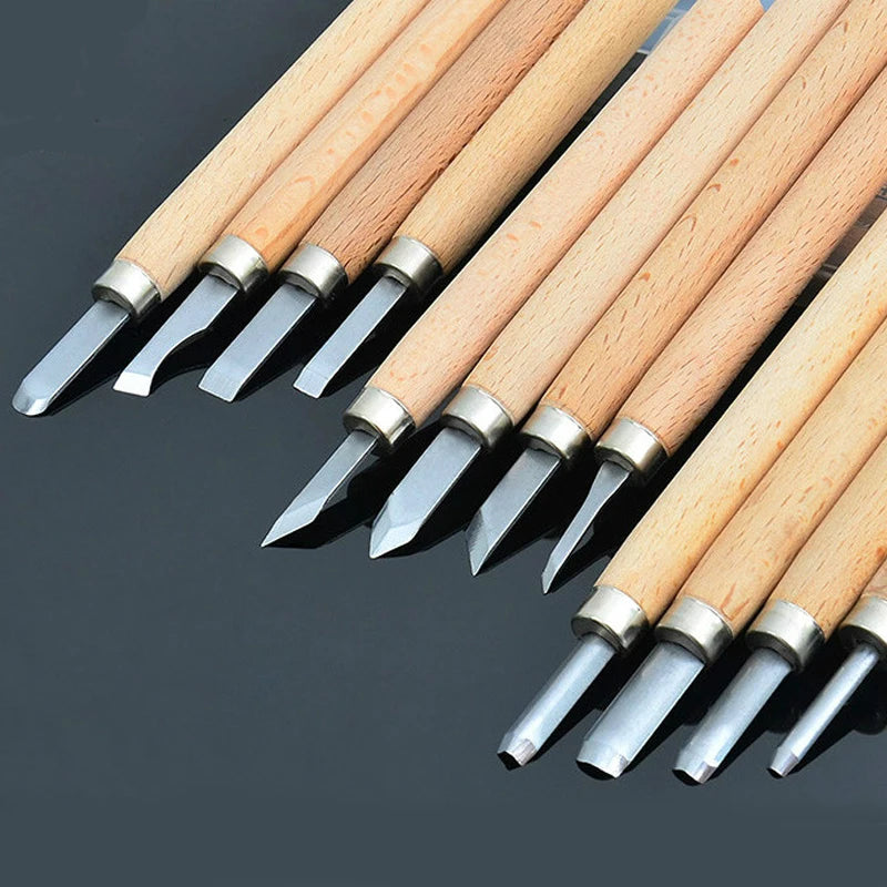 Professional Wood Carving Chisel Knife Set