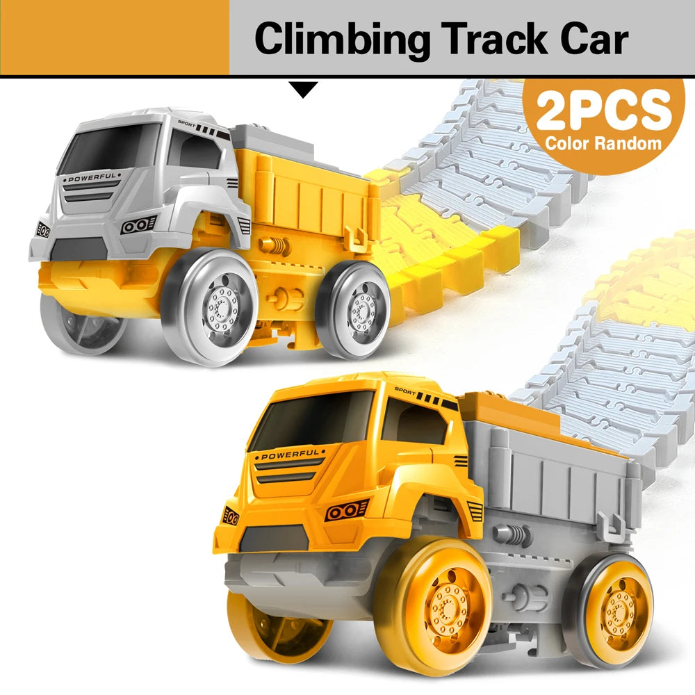 Magic Climbing Track with Engineering Car