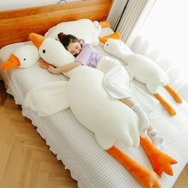 Giant White Goose Plush Toy