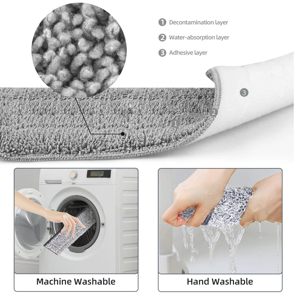 Hands-Free Floor Mop & Bucket Set