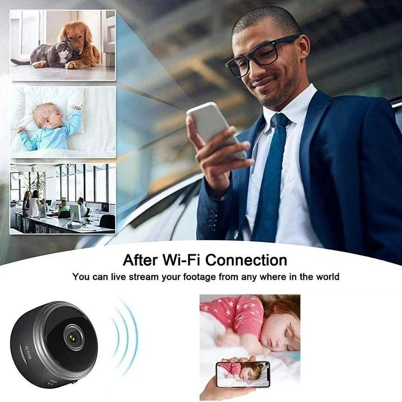 A9 Mini WiFi Camera HD Night Vision