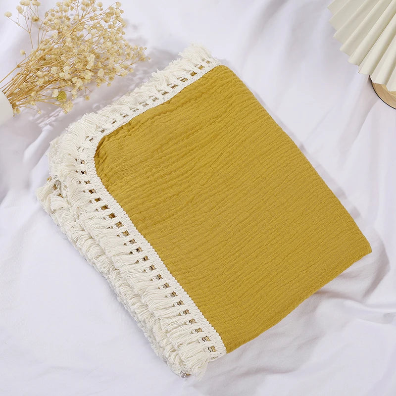 Thickened Multi-layer Cotton Blanket