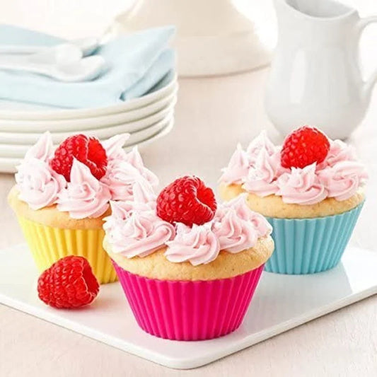 Colored Silicone Cupcake Liners