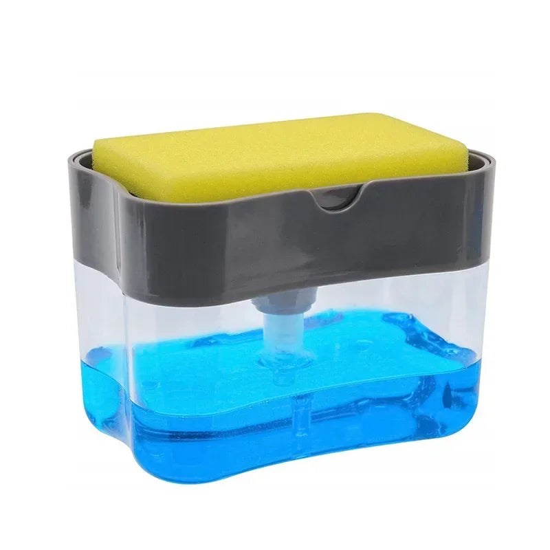 Soap Dispenser With Sponge Holder