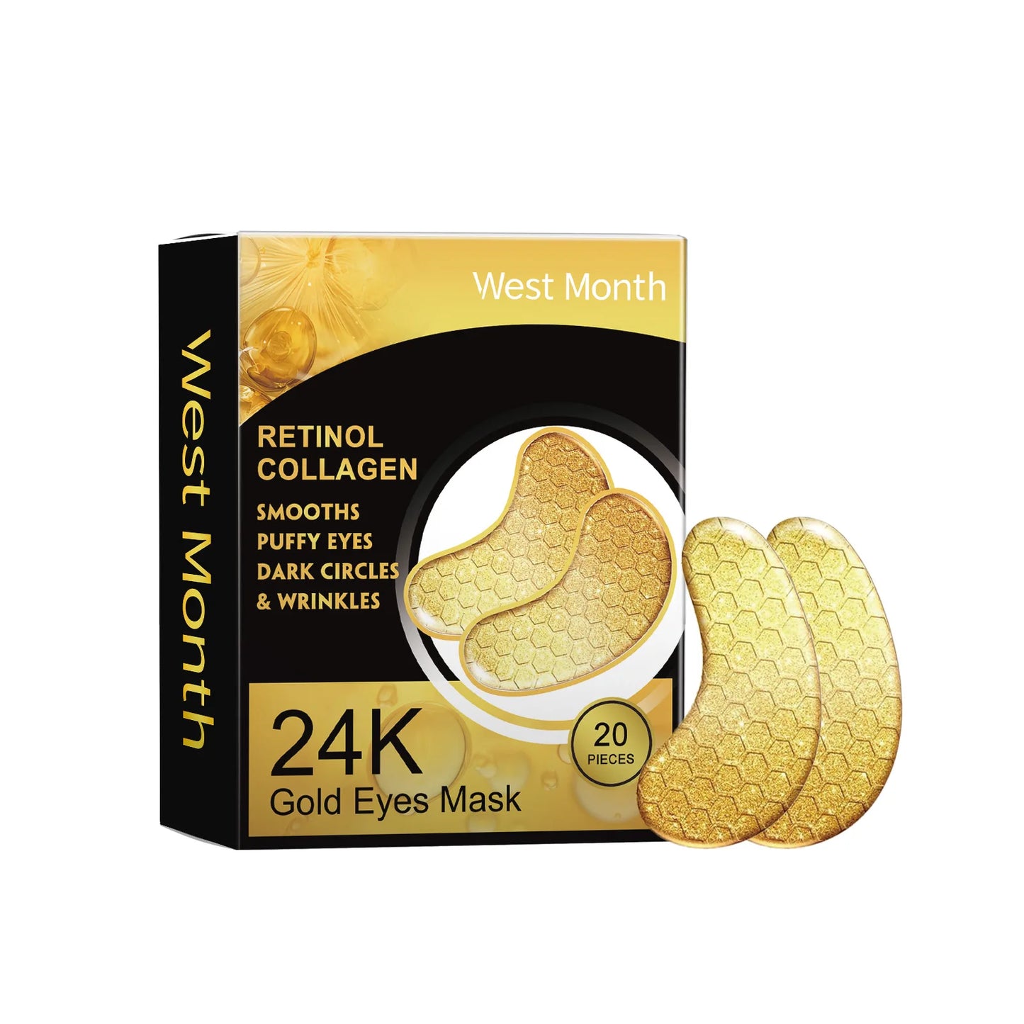 24K Gold Mask Collagen Eye Mask