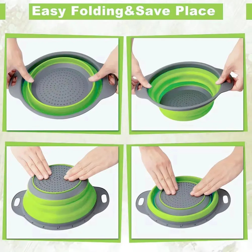 Foldable Silicone Strainer
