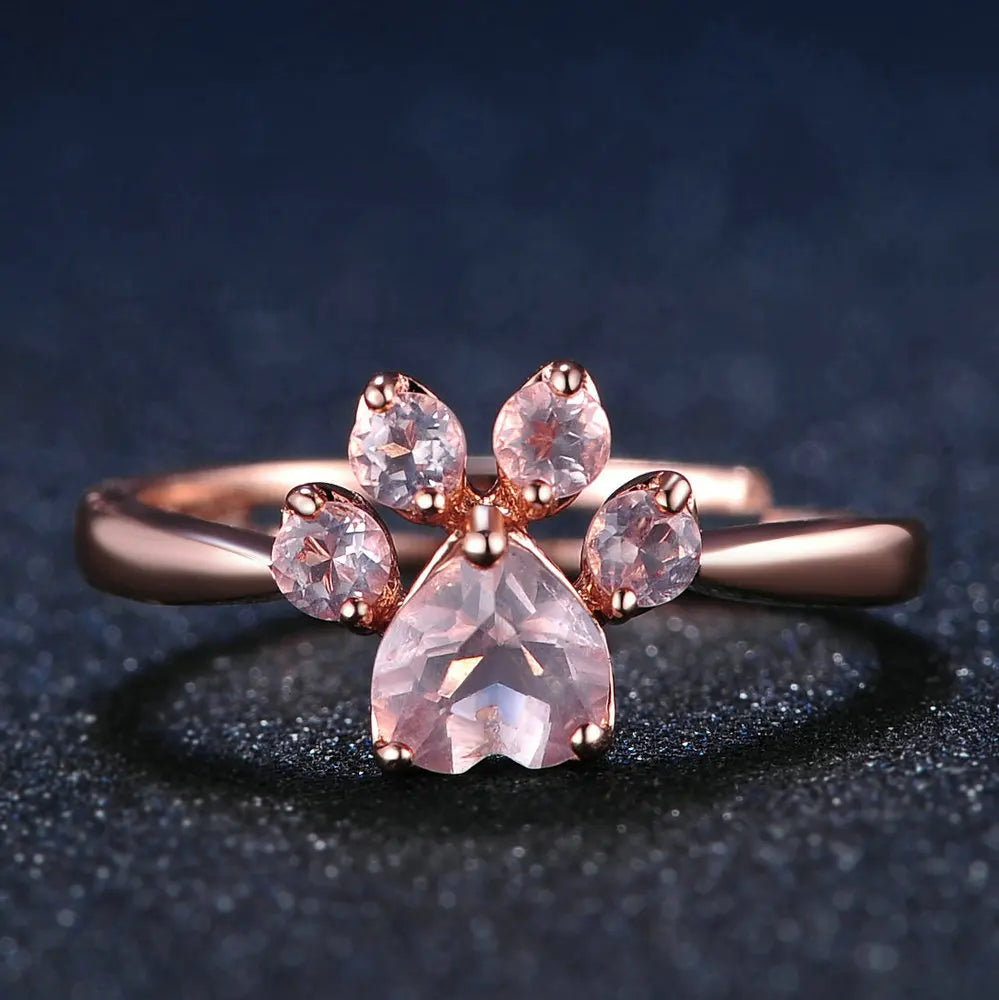 Rose Quartz Ring