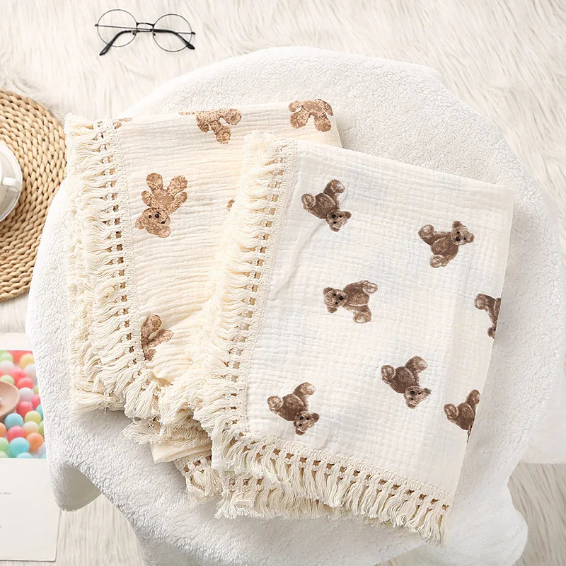 Thickened Multi-layer Cotton Blanket