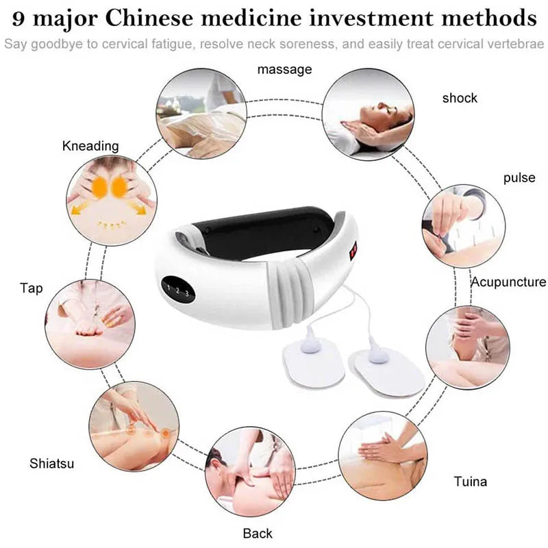 Electric Neck Massager & Pulse Back