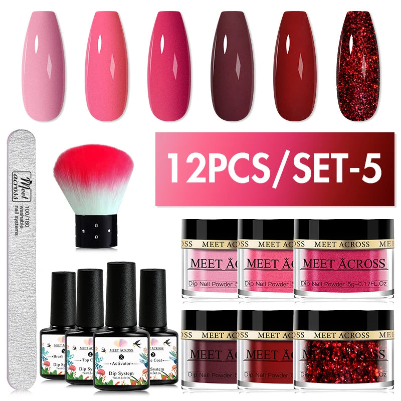Powder Dip Nail Art Set