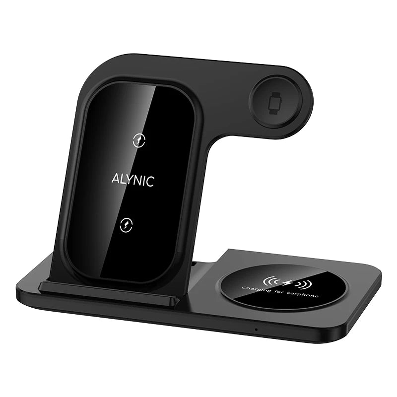 3 in 1 Wireless Charger Stand Pad
