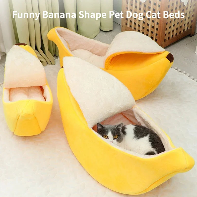 Banana Shaped Pet Bed