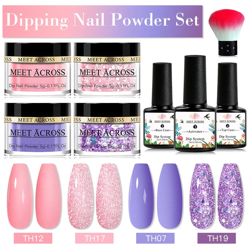 Powder Dip Nail Art Set