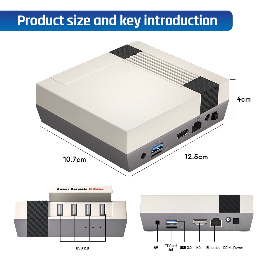 Classic Retro 80s Video Game Console