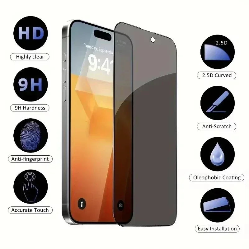 Anti Spy Privacy Glass for iPhone