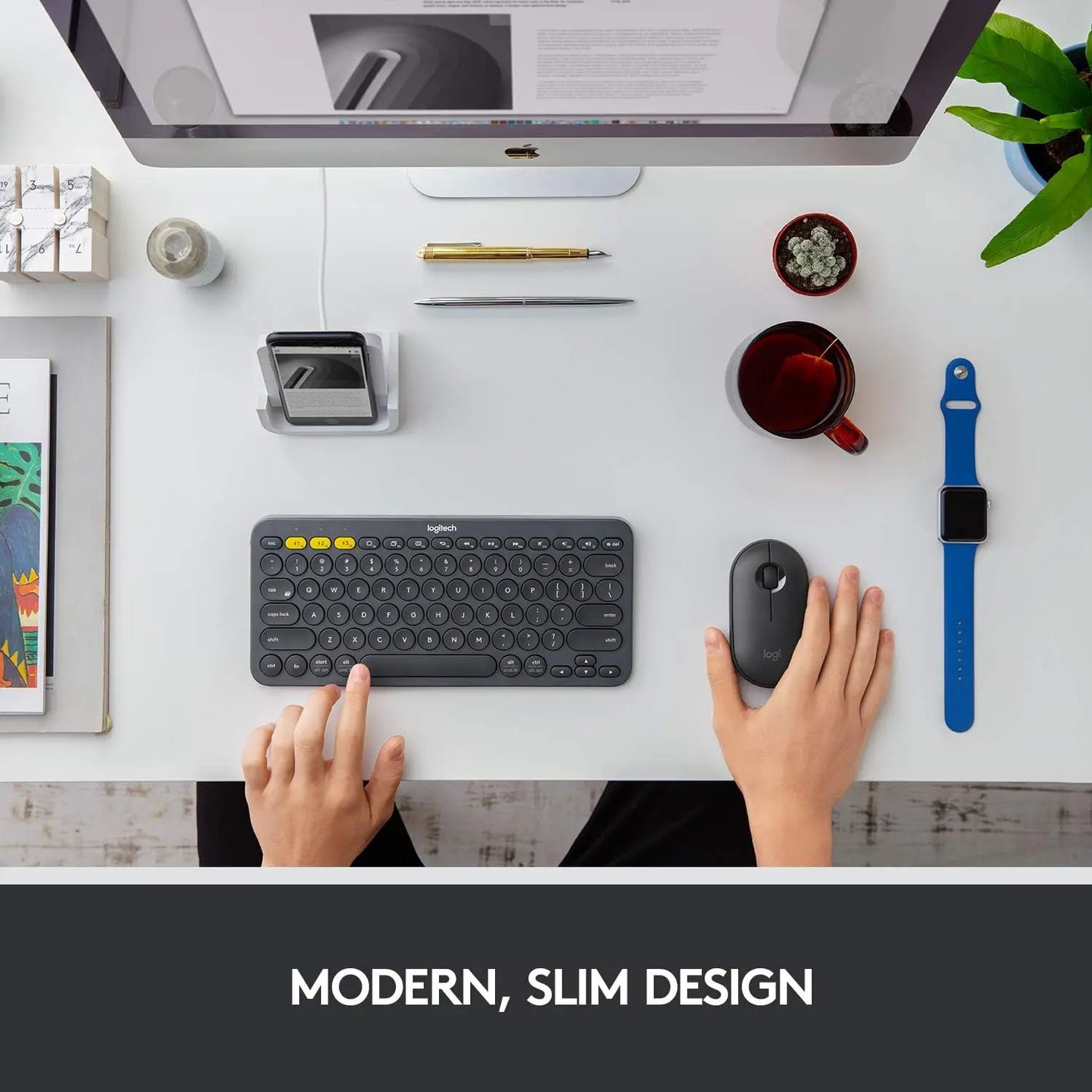 Mouse Portable Pebble Shape