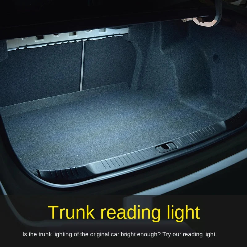 Magnetic LED Car Light USB Rechargeable