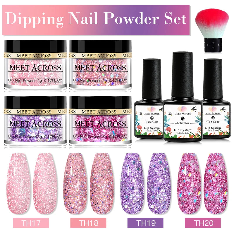 Powder Dip Nail Art Set
