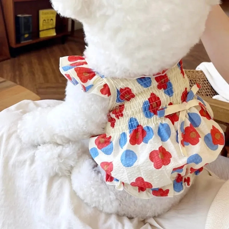 Comfortable Daisy Doggy Dress