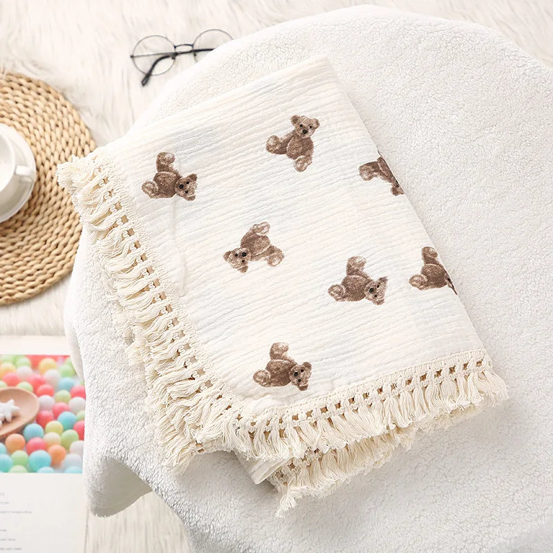 Thickened Multi-layer Cotton Blanket
