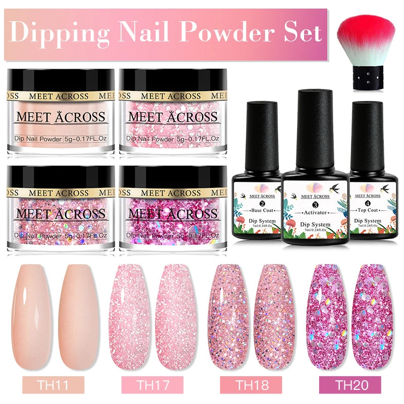 Powder Dip Nail Art Set