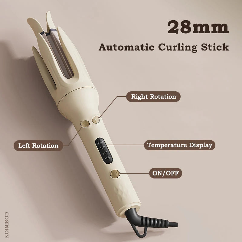 28mm Ceramic Automatic Hair Curling Iron