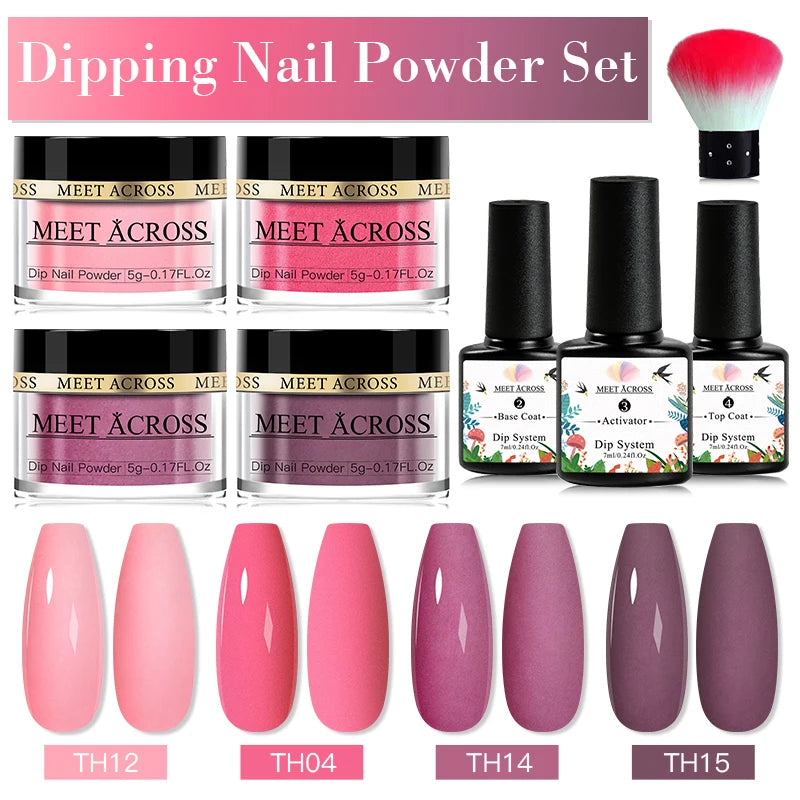 Powder Dip Nail Art Set