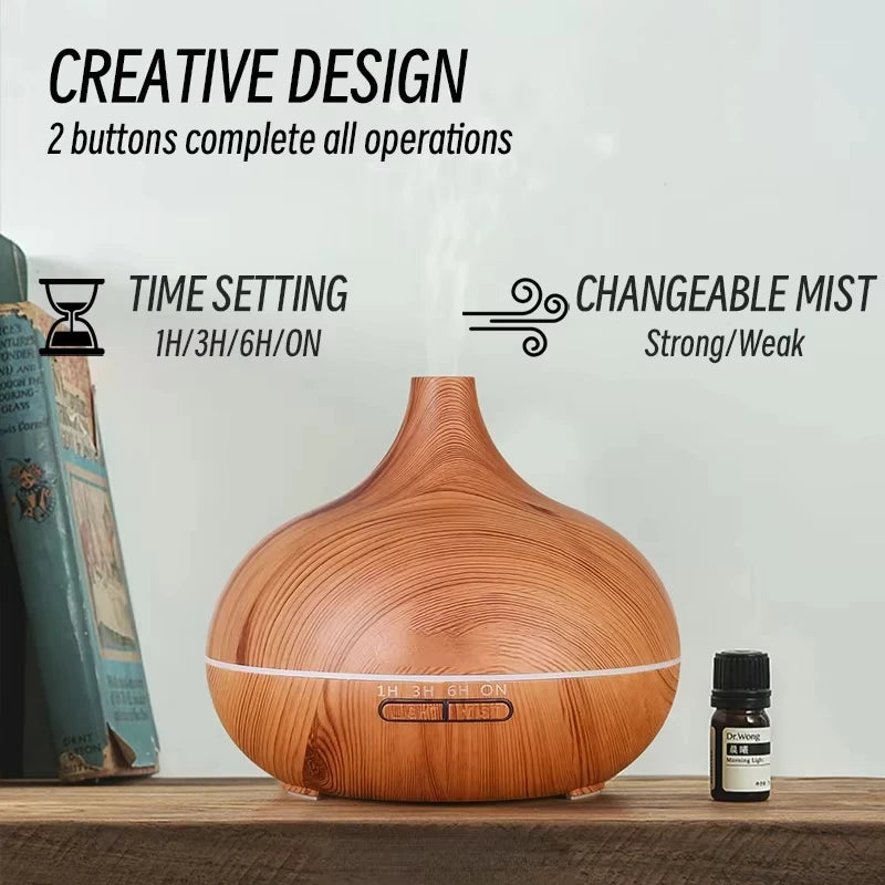 Ultrasonic Aroma Diffuser and Humidifier
