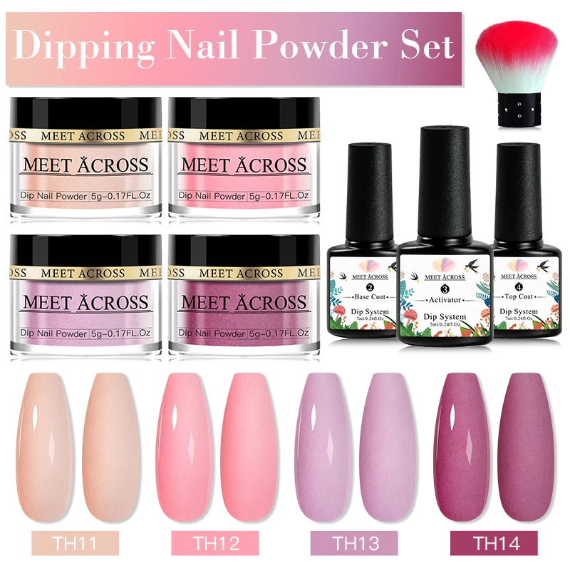 Powder Dip Nail Art Set