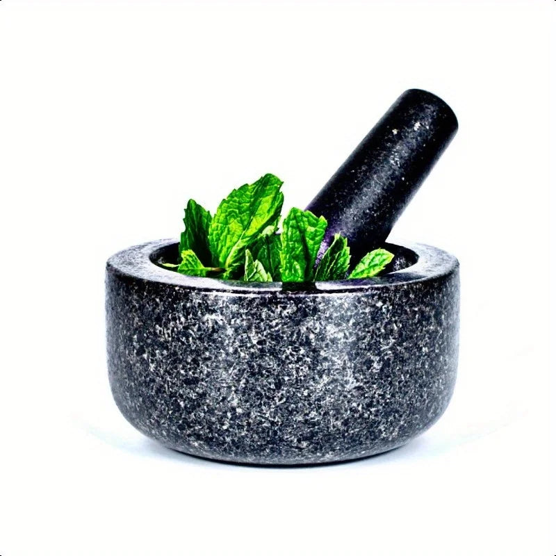 Natural Stone Durable Mortar And Pestle