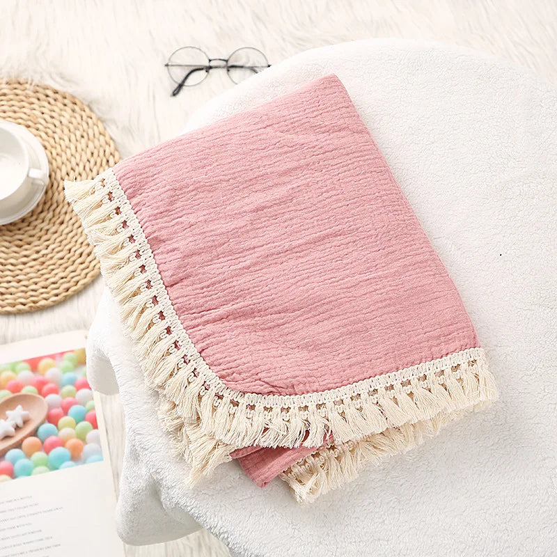 Thickened Multi-layer Cotton Blanket