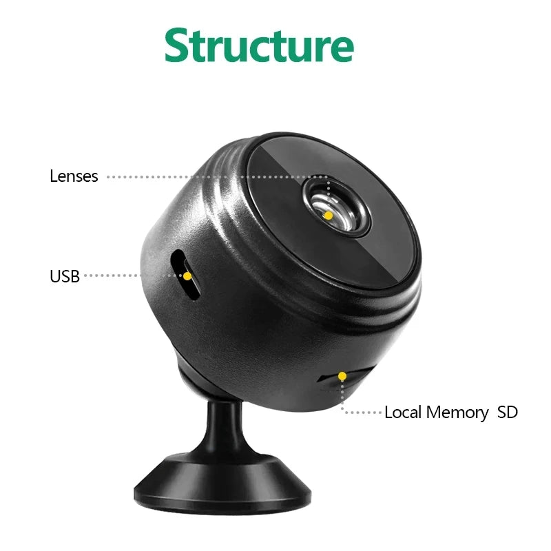 A9 Mini WiFi Camera HD Night Vision