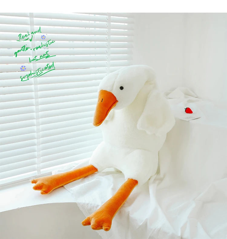 Giant White Goose Plush Toy
