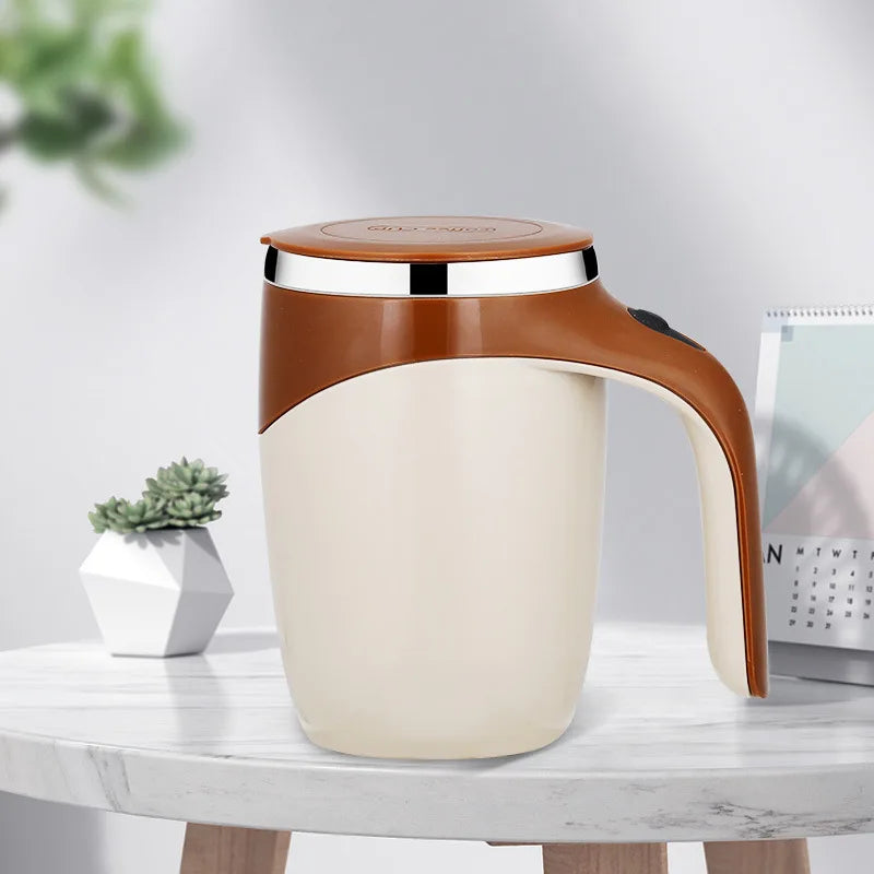 Rechargeable Magnetic Self-Stirring Coffee Mug