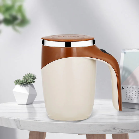 Rechargeable Magnetic Self-Stirring Coffee Mug