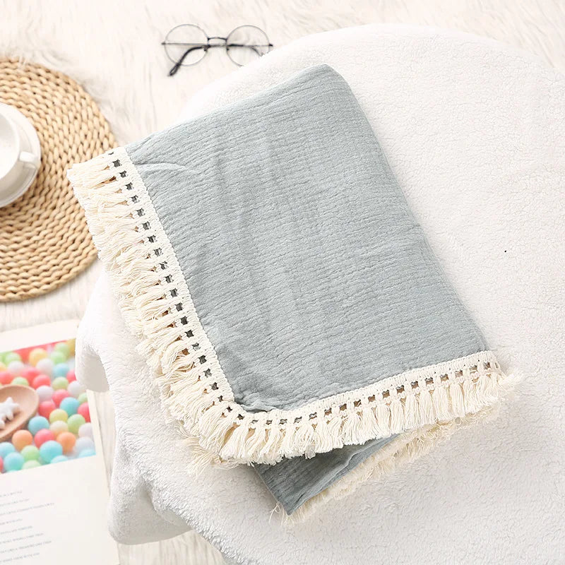 Thickened Multi-layer Cotton Blanket