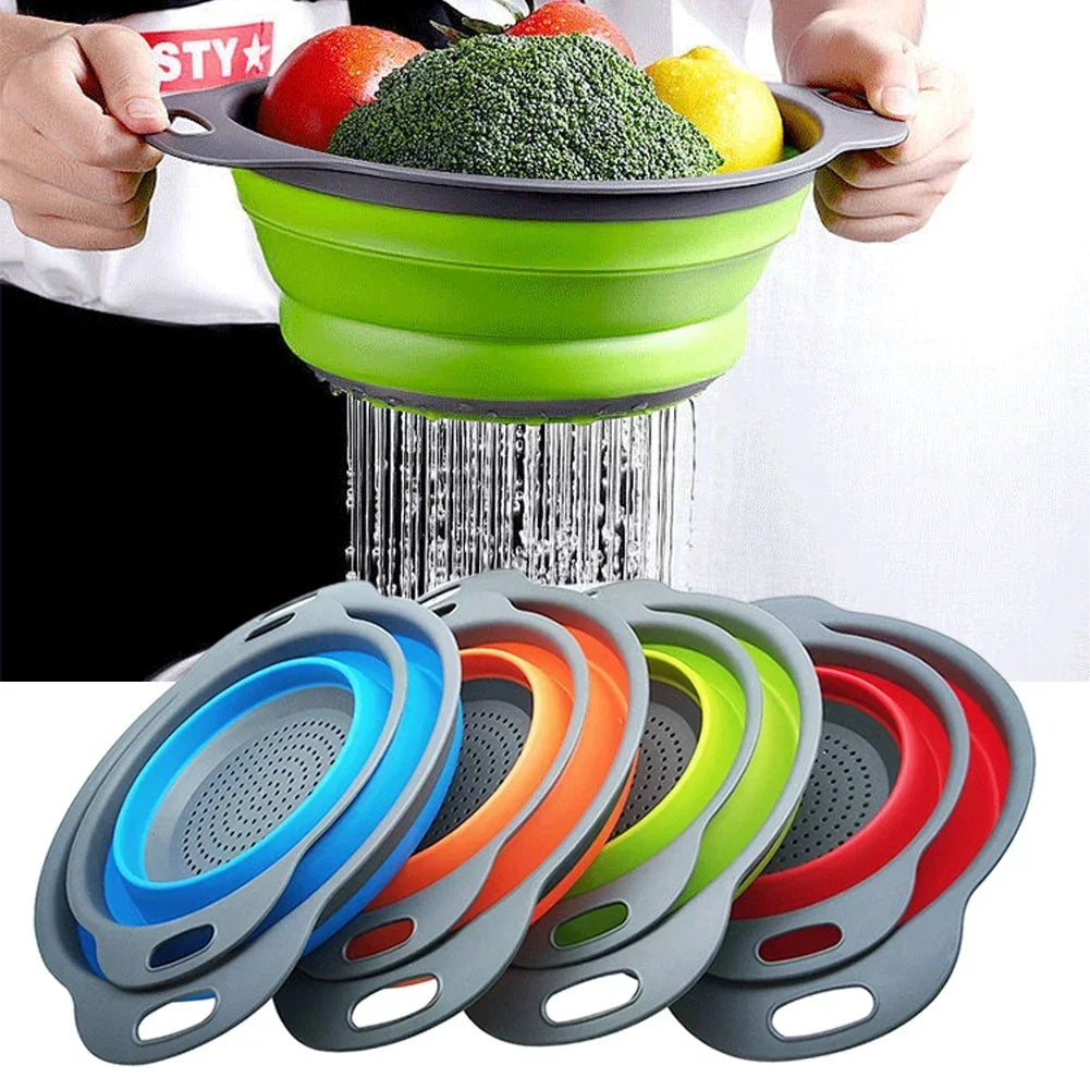 Foldable Silicone Strainer