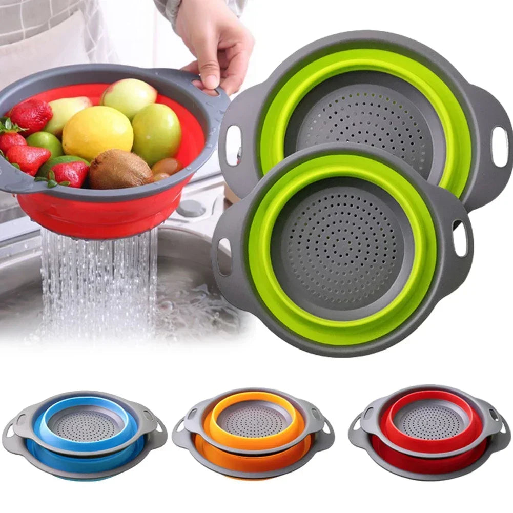 Foldable Silicone Strainer