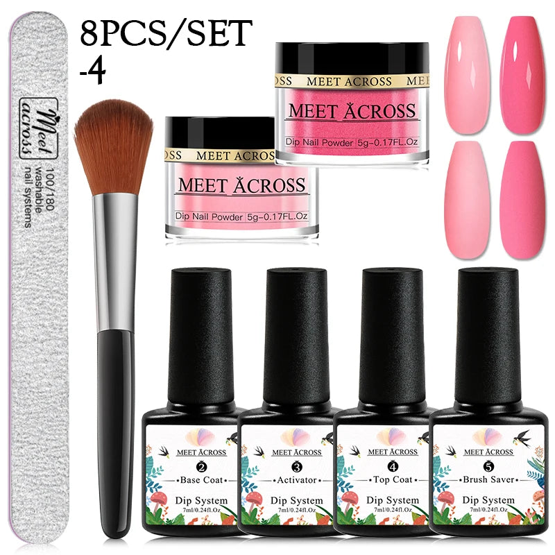 Powder Dip Nail Art Set