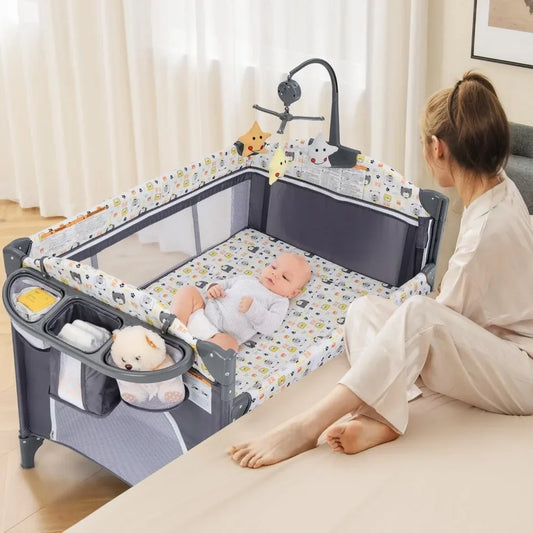 5-in-1 Baby Sleeper with Music & More