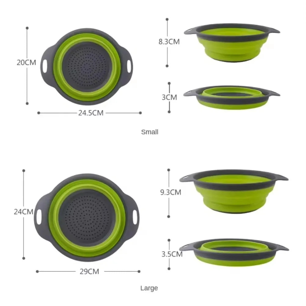 Foldable Silicone Strainer