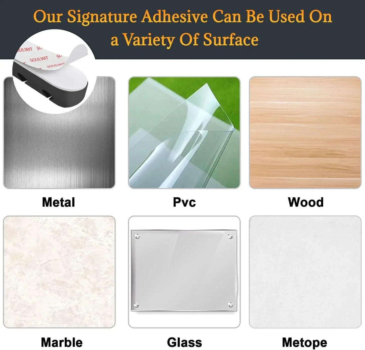 Self Adhesive USB Charging Cable Holder