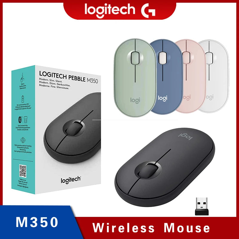 Mouse Portable Pebble Shape