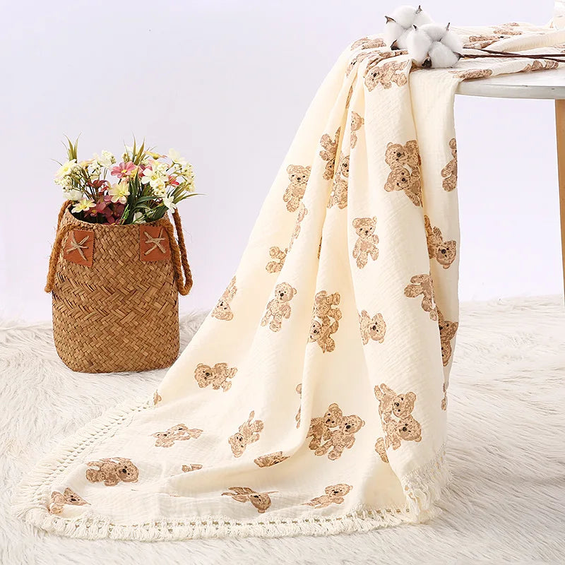 Thickened Multi-layer Cotton Blanket