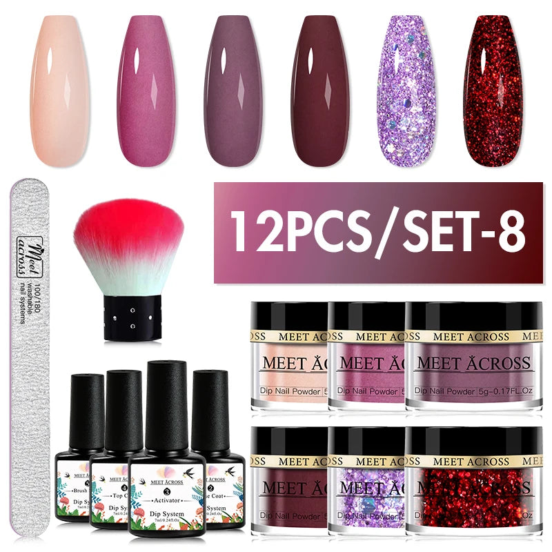Powder Dip Nail Art Set