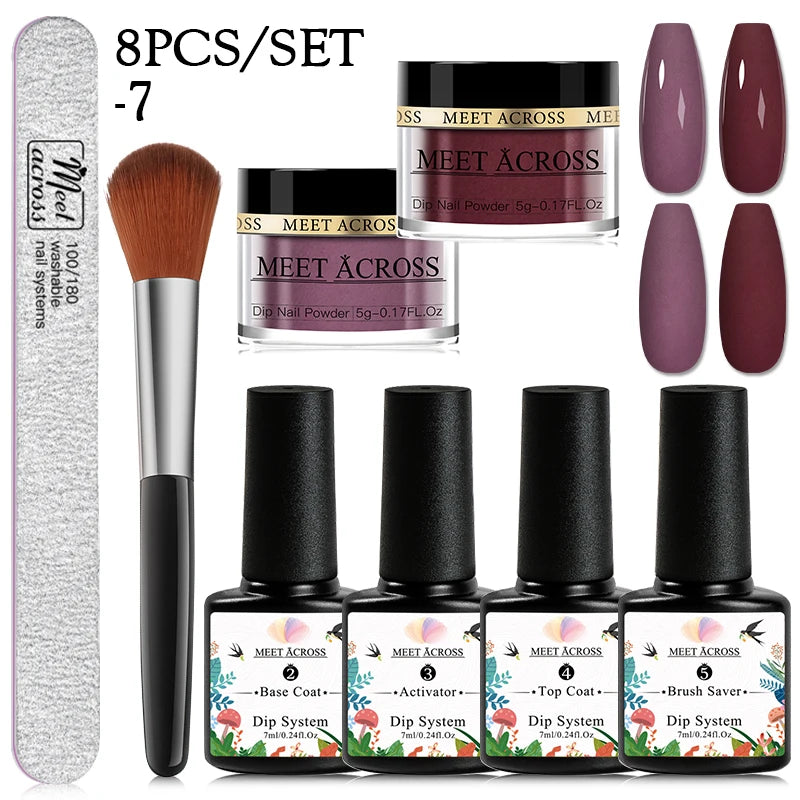 Powder Dip Nail Art Set