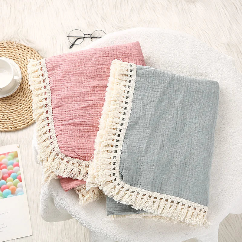 Thickened Multi-layer Cotton Blanket