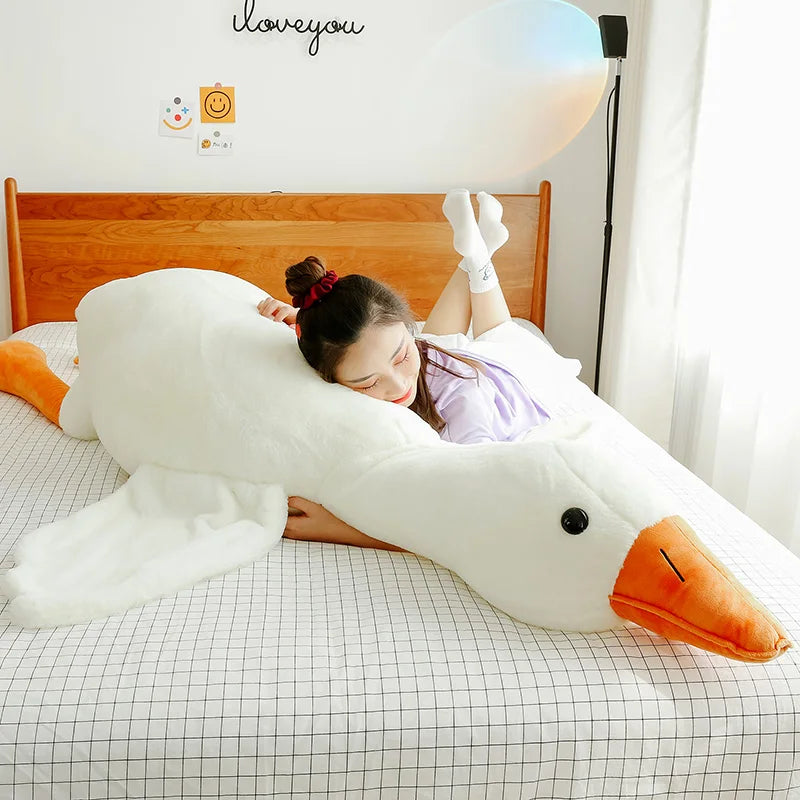 Giant White Goose Plush Toy