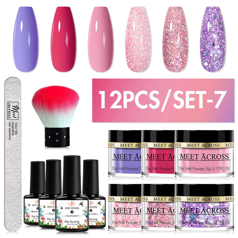 Powder Dip Nail Art Set